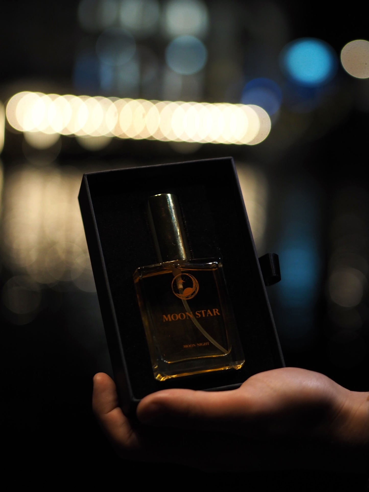 Moon Star Moon Night Parfum Luxus Parfum Box und Flasche