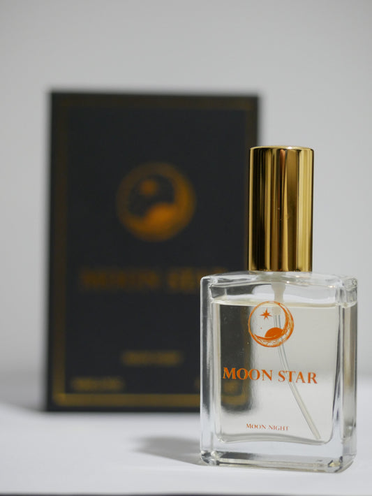 Moon Star Moon Night Parfum  Luxus Parfum Box und Flasche